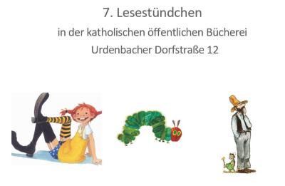 7. Lesestündchen kath. öff. Bücherei