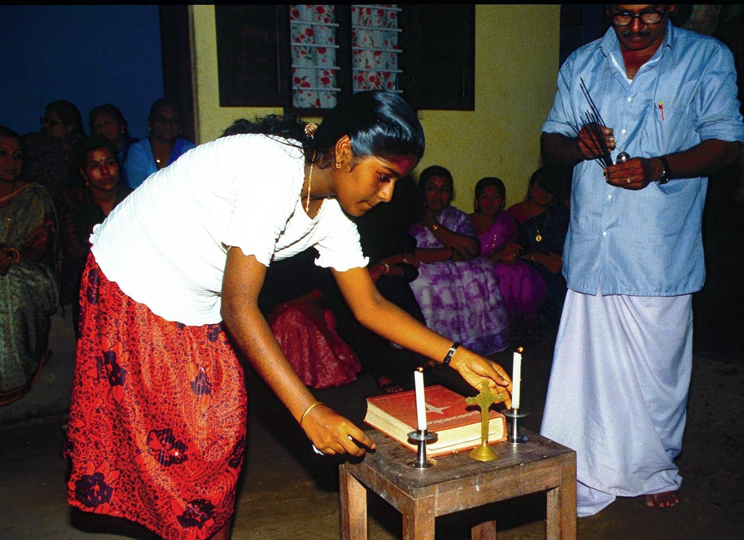 Christen in Indien (c) by Dieter Tewes pfarrbriefservice.de