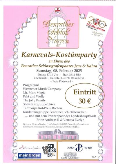 Karnevalsparty Schlossnarren 2025_02_08