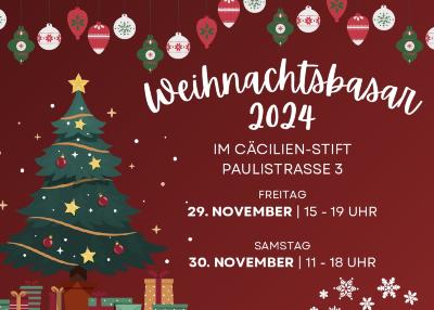 Weihnachtsbasar Flyer 2024