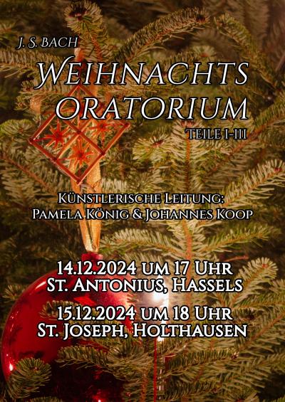 Weihnachtsoratorium Teile I-III